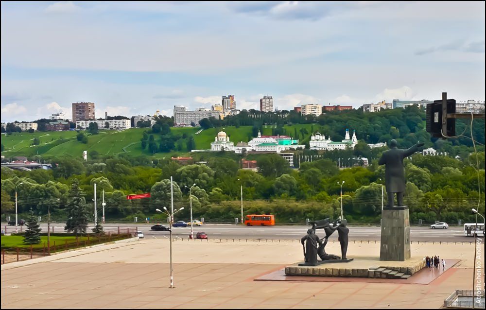 Нижний Новгород. Нижняя часть города: фото