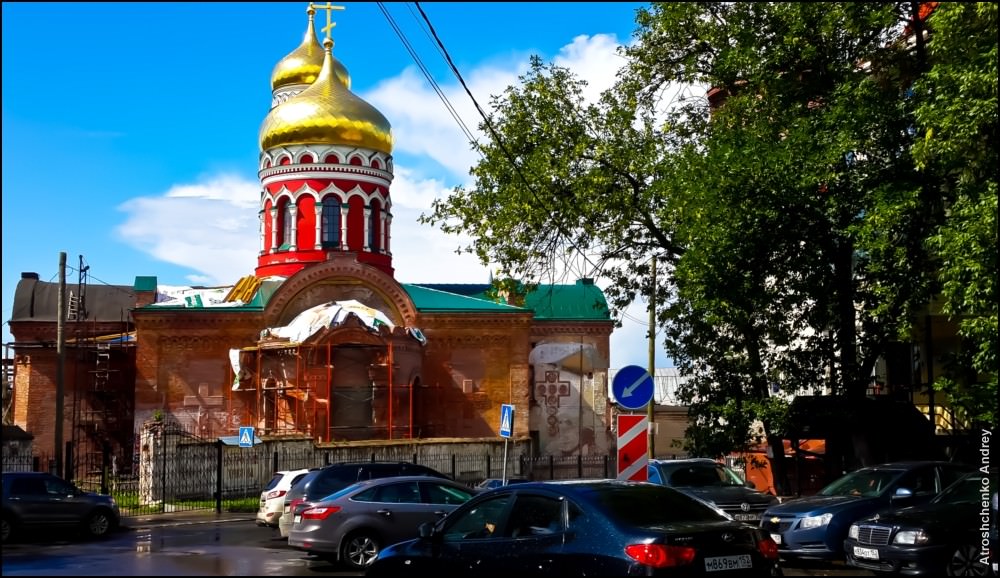 Красивая застройка центра Нижнего Новгорода