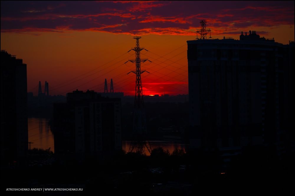 красные закаты 2023 года в санкт-петербурге